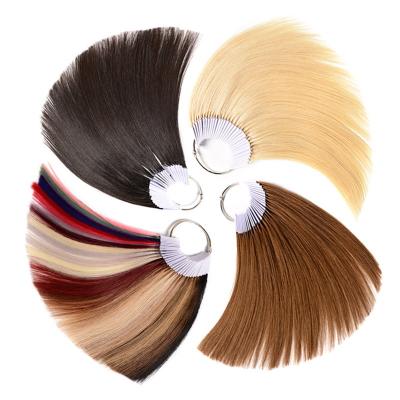 China Choose Color Free Sample Choose Color For Salon Hair Dye Color Detachable Sample Ring Color Chart for sale