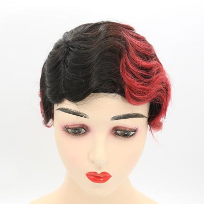 China Brazilian Low Cost Pixie Hair Pixie Wig Jerry Curl Short Water Wave Pixie Curly Haircut Wig for sale