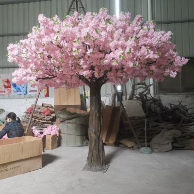 China Indoor Cherry Blossom Trees For Sale Unique Design Eco-Friendly Artificial Cherry Tree Artificial Flower Blossom Tree for sale