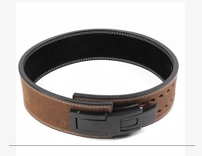 China Exercise Hold Belt Power Training Synthetic Leather Weightlifting Belt/Adjustable Weightlifting Belt Power Training Synthetic Genuine Leather for sale