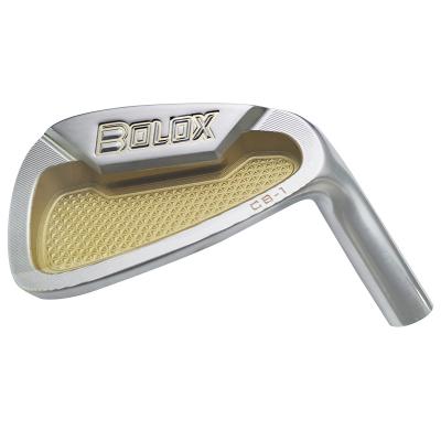 China High Quality 3D Steel CNC Custom Logo Forged Soft Iron Right Hand Unisex Golf Clubs Golf Irons for sale