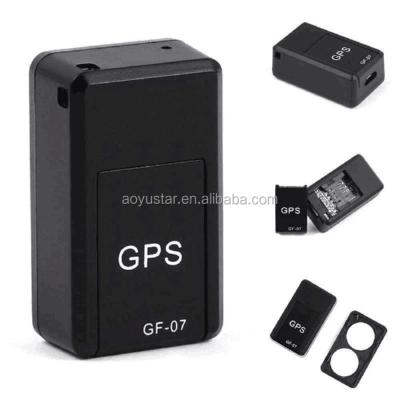 China Real Time Low Battery Alarm Voice Alarm GF-07 Kids Pet GSM GPRS Car Tracking Navigation GPS Device Mini GPS Tracker for sale