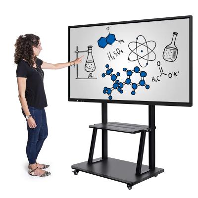 China Education KINGONE LCD Writing Touch Screen Smart Board Interactive Flat Panel Whiteboard For Meeting for sale