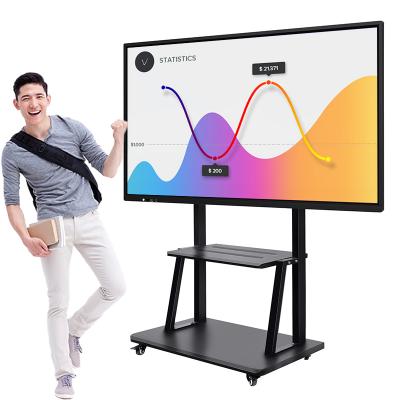 China Wholesale Indoor 55 65 75 86 All-in-one Digital Smart Touch Screen Panel School Wall Mount OPS PC IQ Interactive Whiteboard for sale