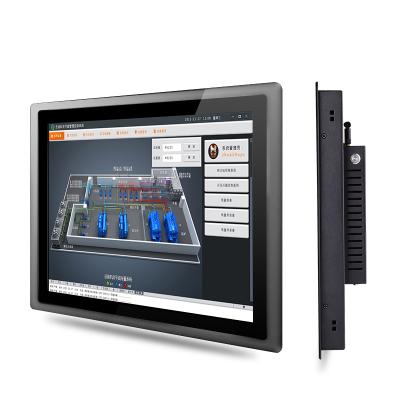 China Rugged Waterproof Embedded Industrial Rugged Computer Display-Control OEM Windows 10 Panel PC Touch Screen Tablet Kiosk Machine Automation for sale