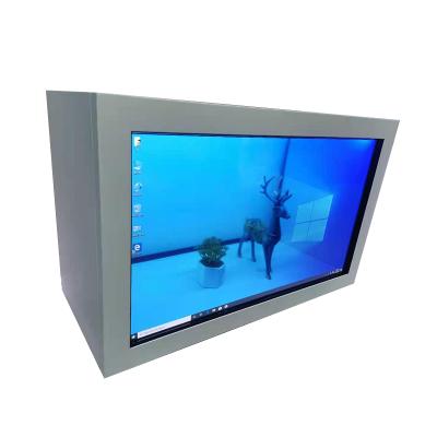 China Hot Selling Indoor High Definition 1080P Touch Screen Presentation Box Infrared Infrared Transparent Showcase With CE RoHS Approved for sale