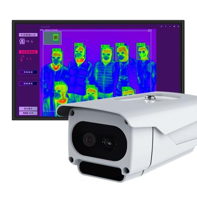 China AI Face Recognition Fever Detection Screening 43 Inch Thermal Imaging Camera Scanner for sale