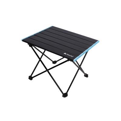 China Modern Outdoor Camping Picnic Table Folding Aluminum Alloy Folding Stall Portable Barbecue Table for sale