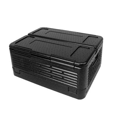 China Portable Folding Incubator Picnic 60L Large Capacity Storage Box Food Incubator Car Outdoor Refrigerator for sale