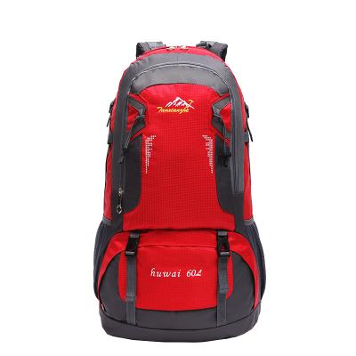 China New Mountaineering Bag Large Capacity Travel Waterproof Outdoor Bag Shoulder Outdoor Sports Mountaineering Bag for sale