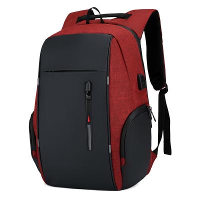 China With multifunctional USB business bag laptop bag USB backpack can print logo for sale