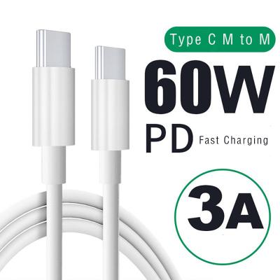 China High Quality Premium USB-C Fast Charging Speed ​​To Type C Cable Fast Charging USB-C Mobile Phone Fast Charging Data Cable 1M for sale