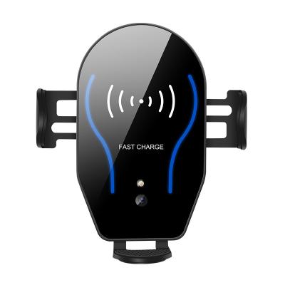 China Universal 10W Sensor Car Charger Speed ​​Induction Auto Air Vent Mount Fast Charging Wireless Mount For Mobile Phone for sale