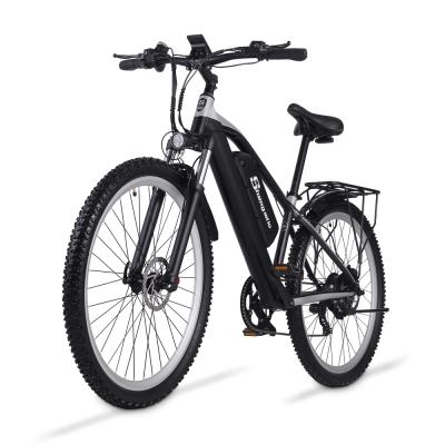 China Powerful EU warehouse UK EU warehouse SHENGMILO M90 48V 500W aluminum alloy hub motor ebike lithium battery long range removable electric bicycle for adults for sale