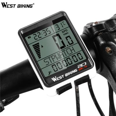 China Electirc Cycling Bike GPS Cycling Computer Wireless BLE Stopwatch Bike Meter Waterproof Cycling Computer Displays for sale