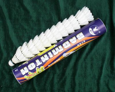 China lowest price badminton shuttlecock for sale