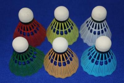 China badminton shuttlecock of plastic for sale