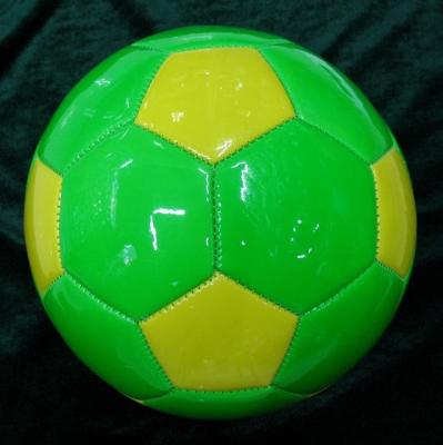 China PVC leather stitched football for sale