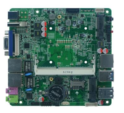 China Server/Workstation Dual Core Haswell-U I3-4005U/4010U CPU CPU Nano-ITX Motherboard with DDR3L/1.35Vmemory, up to 8GB for sale