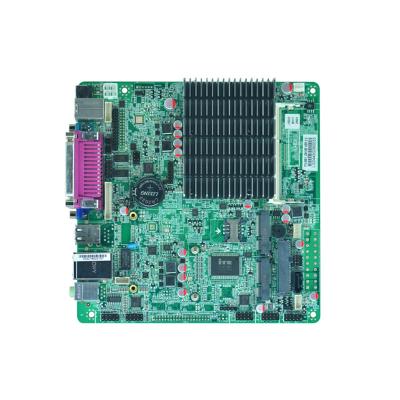 China China Manufacturer Intel X86 J1900 CPU 4 Core Ethernet Nic Board 2 Lan Port Mini ITX Embedded Motherboard Dual for LAN 2 for sale