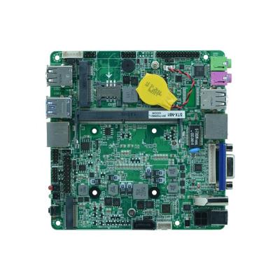 China Embedded Skylake-U Latest CPU 6th Gen 3855U I3/I5/I7 Processor OEM China X86 2 Nano NIC DC12v Motherboard for sale