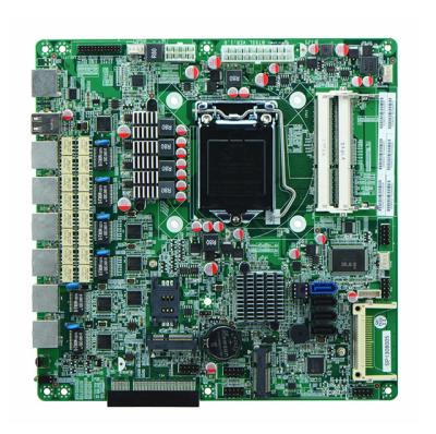 China ATM Firewall Mainboard With LGA1155 Utm Firewall For 6*Intel 82583V for sale