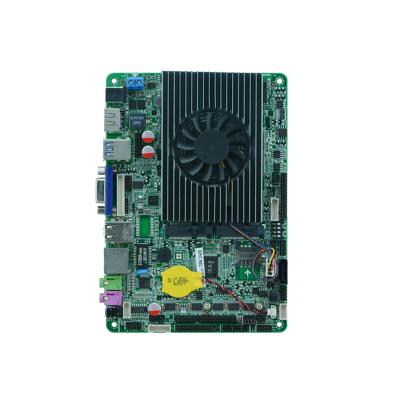 China Atmosphere Intel Core i3 4010U 4 inch motherboard with VGA/HD-MI/LVDS, 6 COM, 7 USB, dual LAN for sale