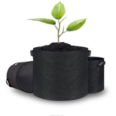 China Outdoor Plant Grow Dropshipping Fabric Grow Bags 5 Gallon Grow Bags 300G Heavy Duty With Handles For Planting Vegetables Commercial Buyer for sale