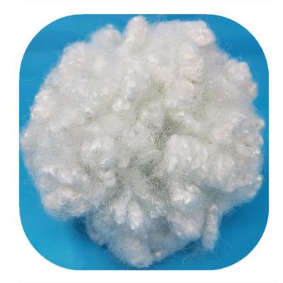 China Anti-deformation 100% Recycled Bottle Cutting Cavity Conjugated Siliconized 7D Polyester Staple Fiber For Toys Pillows Filling for sale