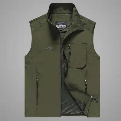 China Spring Sustainable Autumn Fleece Men's Youth Vest Waistcoat Vest Jacket for sale