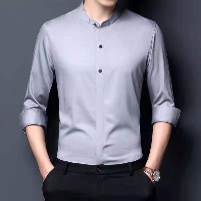 China Anti-pilling cotton shirt men's S shirt factory coated straight hair long new 2021 summer casual tops for sale