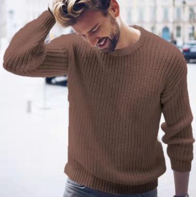 China Anti-wrinkle Autumn/Winter Sweater Men Round Neck Sweater Thin Sweater for sale