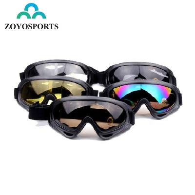 China Custom ZOYOSPORTS UV400 Safety Motorcycle Cycling Goggles Motocross Goggles Anti Fog Goggles for sale