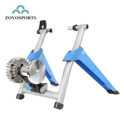 China ZOYOSPORTS Convenient Stationary Home Bicycle Trainer Fluid Resistance Indoor Cycling Trainer for sale