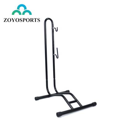 China ZOYOSPORTS Convenient Indoor Bicycle Floor Parking Rack Adjustable Bike Storage Repair Rack for sale