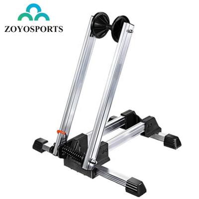 China ZOYOSPORTS Convenient Foldable Portable Indoor Parking Bike Display Stand Rack Bicycle Rack for sale