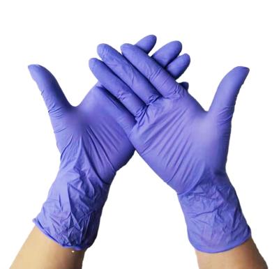 China NITRILES Water Proof Nitrile Gloves 6 Mil Wholesale High Quality Medical Nitrile Anti-Slip Glove for sale