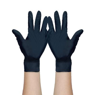 China Wholesale Free Disposable Cheap Black Nitrile Powder Nitrile Powder Nitrile Gloves Free Shipping Gloves for sale