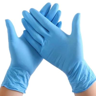 China 100% Nitrile Powder Free Nitrile Gloves Safety Gloves Medical Exam Disposable Gloves Nitrile for sale