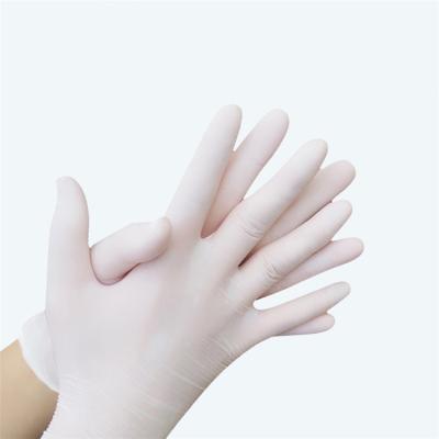 China Medical Examination Soft Comfortable Hand Gloves Latex Disposable Latex Gloves for sale