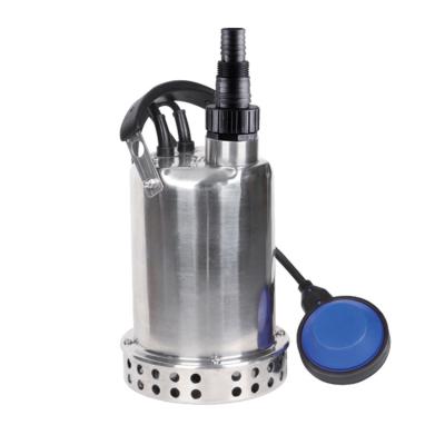 China Automotive Industry 0.5Hp 400W Electric Water Sewage Pump Pool Garden Tub Pond Stainless Steel Electric Submersible Pump for sale