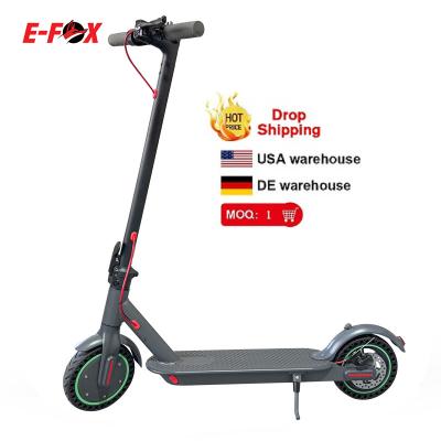 China 8.5 Inch E-FOX Unisex Fat Tire Scooter Electric Scooter Adult 350w Off Road Electric Scooter for sale