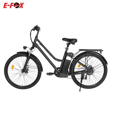 China 26 Inch 350w 48v 10ah Aluminum Alloy Mountain Bike Electric Bicycle EBike Disc-brakes For Adults Two Wheels for sale