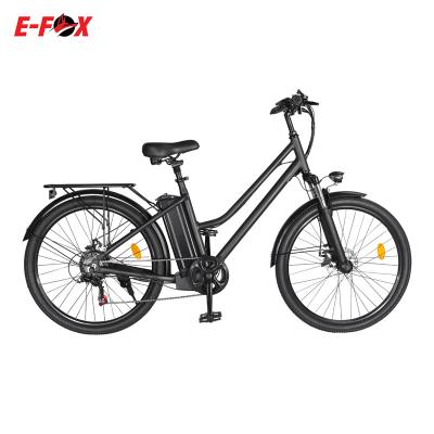 China Aluminum alloy 36v 10ah mileage 35km fat bicycle disc brake fast bicycle quality electric electric bike for sale