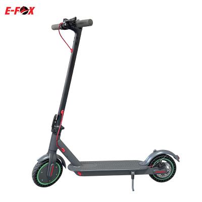 China Wholesale Electric Scooters 36v 10ah Unisex Kick Scooters E-FOX Electric Scooter Shipping for sale