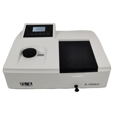 China Single Beam Visible 320-1000nm Wavelength Range Chemistry Analyzer Spectrophotometer for sale