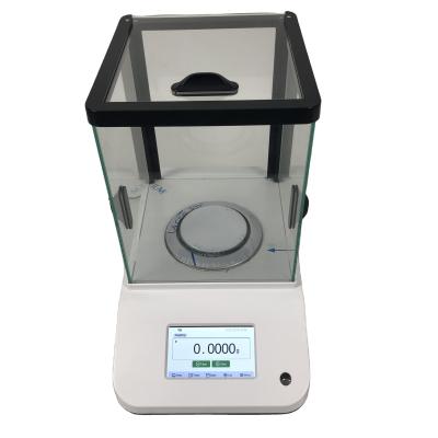 China 4.3 inch LCD Touch Screen Lab Balance 120g Analytical Balance for High Precision Testing for sale