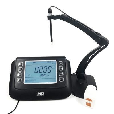 China Eletrodo constante 0,1/1/10cm-1 6,5 polegadas LCD Display Conductividade TDS Salinidade Meter à venda