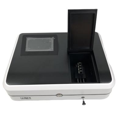 China Grande ecrã LCD Touch Basic Single Beam Visible Spectrophotometer com porta de saída USB à venda