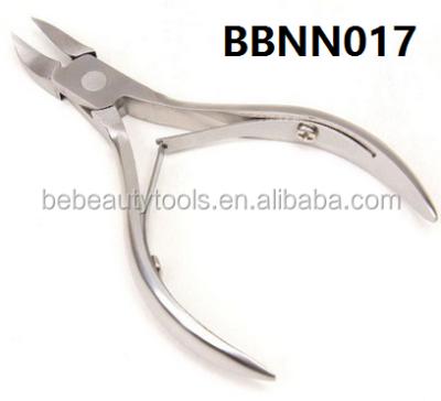 China Dead Skin Double Springs Manicure Pedicure Nail Art Long Lasting Precise Cuticle Clipping Pliers Factory for sale